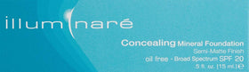 Illuminare Concealing Mineral Foundation close-up texture highlights breathable semi-matte finish