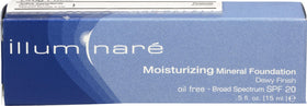 ILLUMINARÉ Moisturizing Foundation Sienna Sun tube showing oil-free, dewy coverage