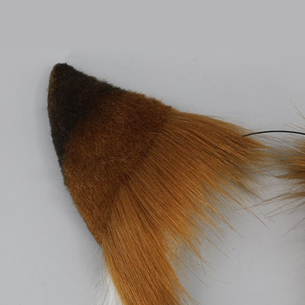 ILUFAM Christmas party fox ears headband enhances holiday photos