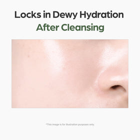 I'm from Mugwort Gel Cleanser foam-lather scene suggests effective pore cleansing.