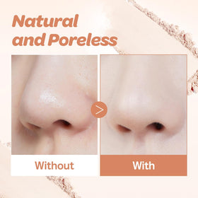 I'M MEME Compact oil-control membrane visible on skin for shine reduction