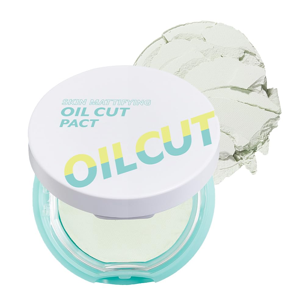 I'M MEME Oil Cut Pact compact packaging shown for on-the-go oil control