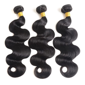 Fylora body wave bundles 18-inch double-machine wefts detail for durability