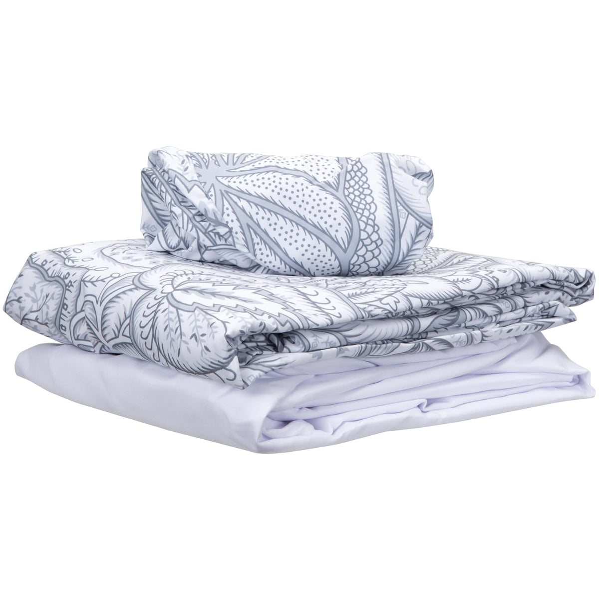 ForPro Premium Designer Microfiber 3-Piece Massage Sheet Set – Island Tranquility, Ultra-Light, Wrinkle & Stain-Resistant