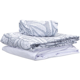 ForPro Premium Designer Microfiber 3-Piece Massage Sheet Set – Island Tranquility, Ultra-Light, Wrinkle & Stain-Resistant