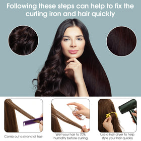 WillBond 141 Pieces Hair Rollers Set – 60 Plastic Rollers in 6 Sizes