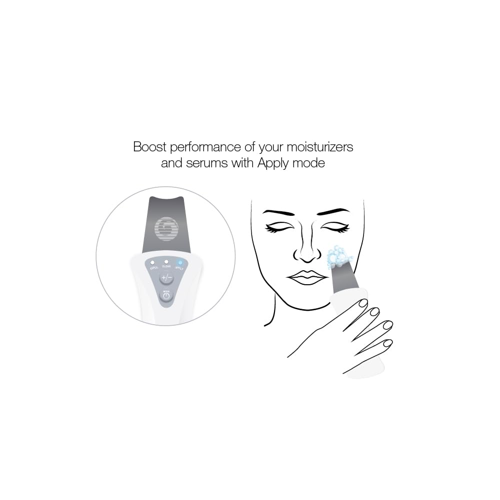 Bio-Therapeutic BT-Micro Fusion Ultrasonic Skin Exfoliation Tool – Deep Cleansing, Blackhead Extraction, 3 Modes, Rechargeable