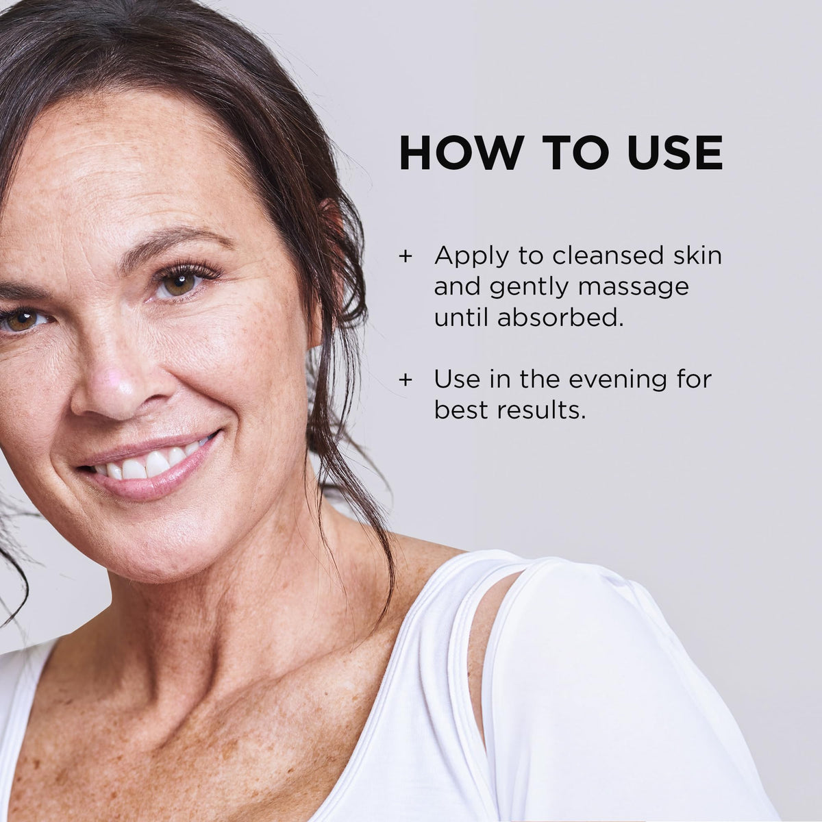 IMAGE Skincare AGELESS Total Serum application scene shows routine use and texture.