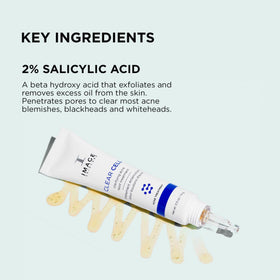 IMAGE Skincare Clear Cell blemish close-up showing targeted application