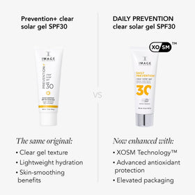 IMAGE Skincare Daily Prevention Clear Solar Gel features antioxidants and squalane for hydration