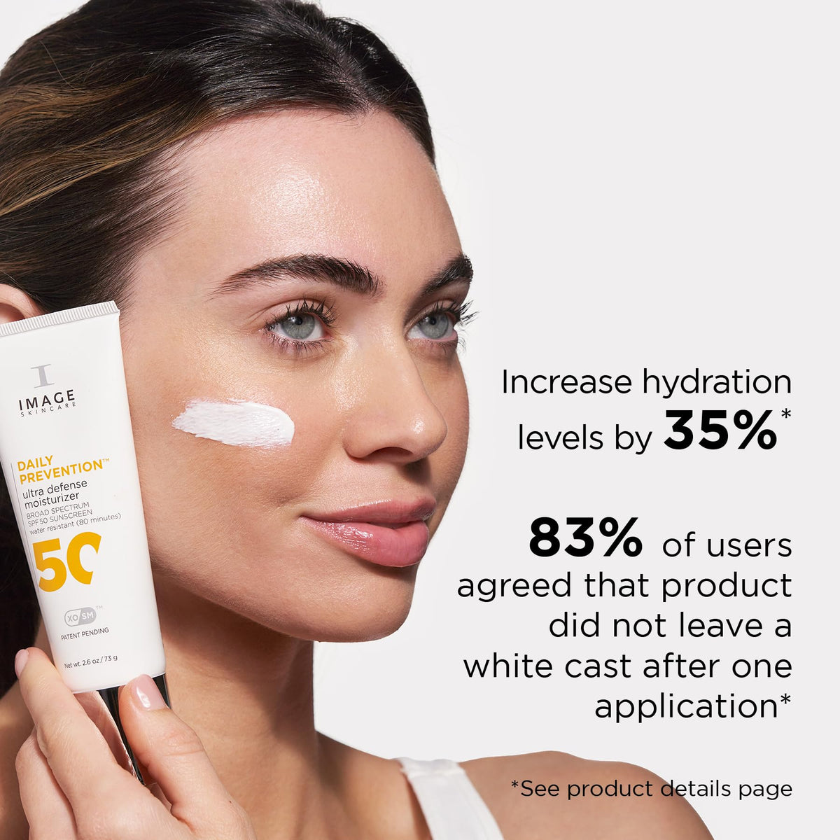 Graphic highlighting XOSM technology in IMAGE Skincare DAILY PREVENTION line.