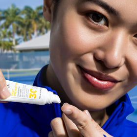 IMAGE Skincare Daily Prevention uses Ectoin, Vitamin C, and micro-algae for environmental defense.