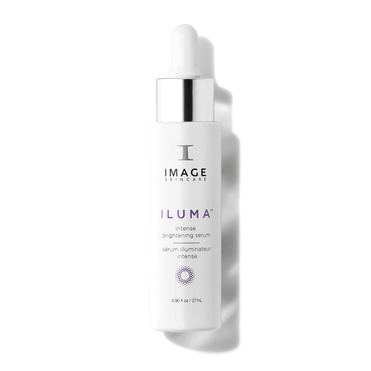 IMAGE Skincare Iluma serum bottle close-up showing brightening formula for even skin tone