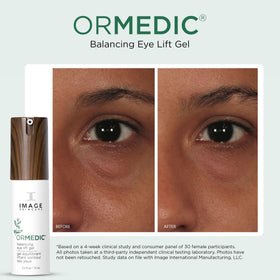 IMAGE Skincare ORMEDIC Balancing Eye Gel texture swirl for smooth application