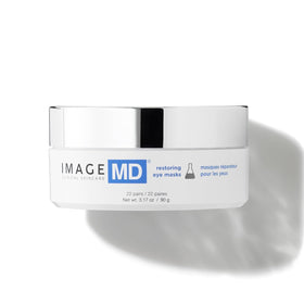IMAGE Skincare Restoring Eye Masks with cooling hydrogel for fast under-eye refreshment.