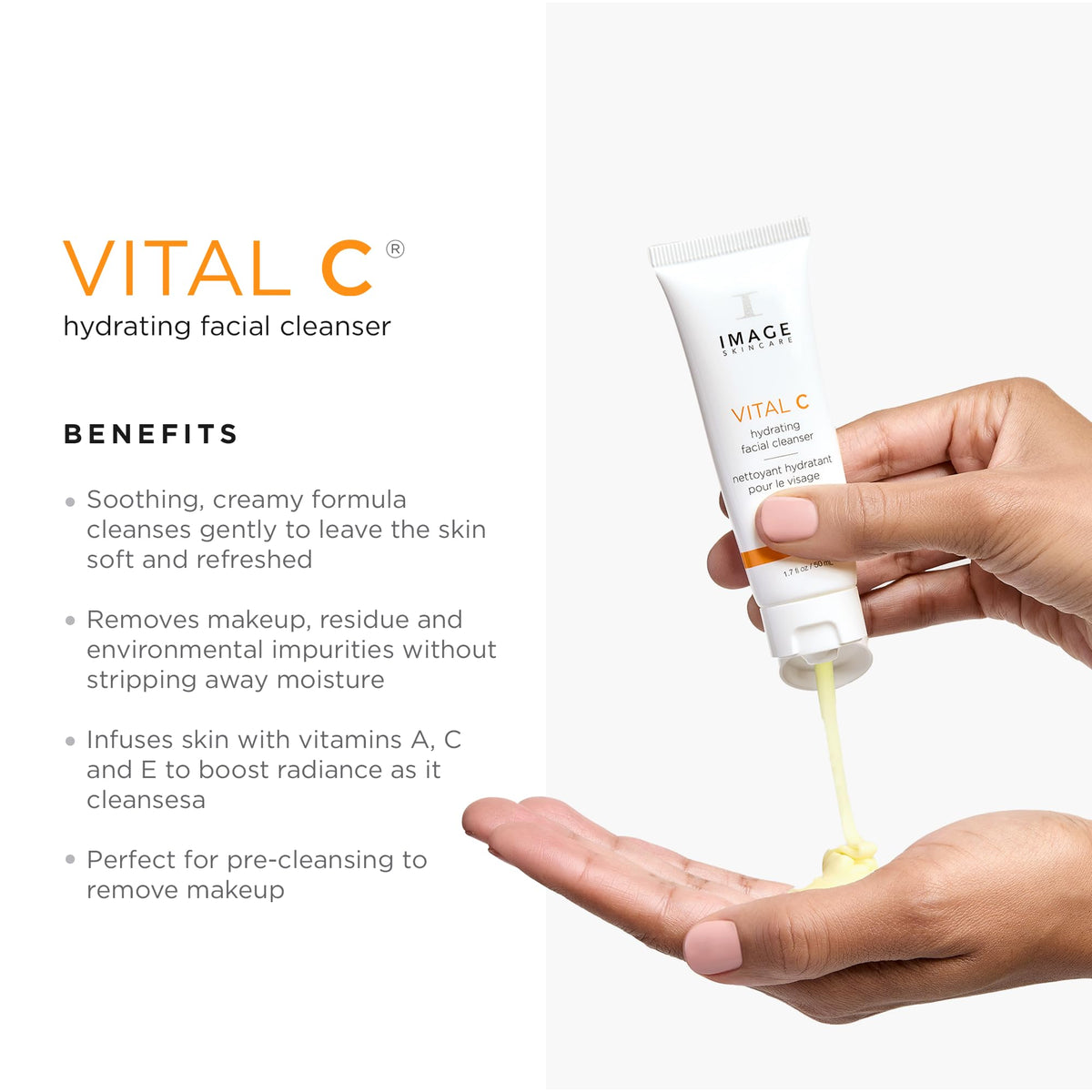 IMAGE Skincare Vital C hyaluronic acid boost for lasting hydration.