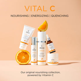 IMAGE Skincare Vital C Hydrating Repair Creme close-up ready for nightly use.