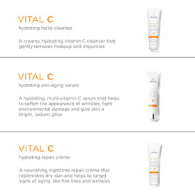 IMAGE Skincare Vital C repair crème tub for nourishment and firming feel.