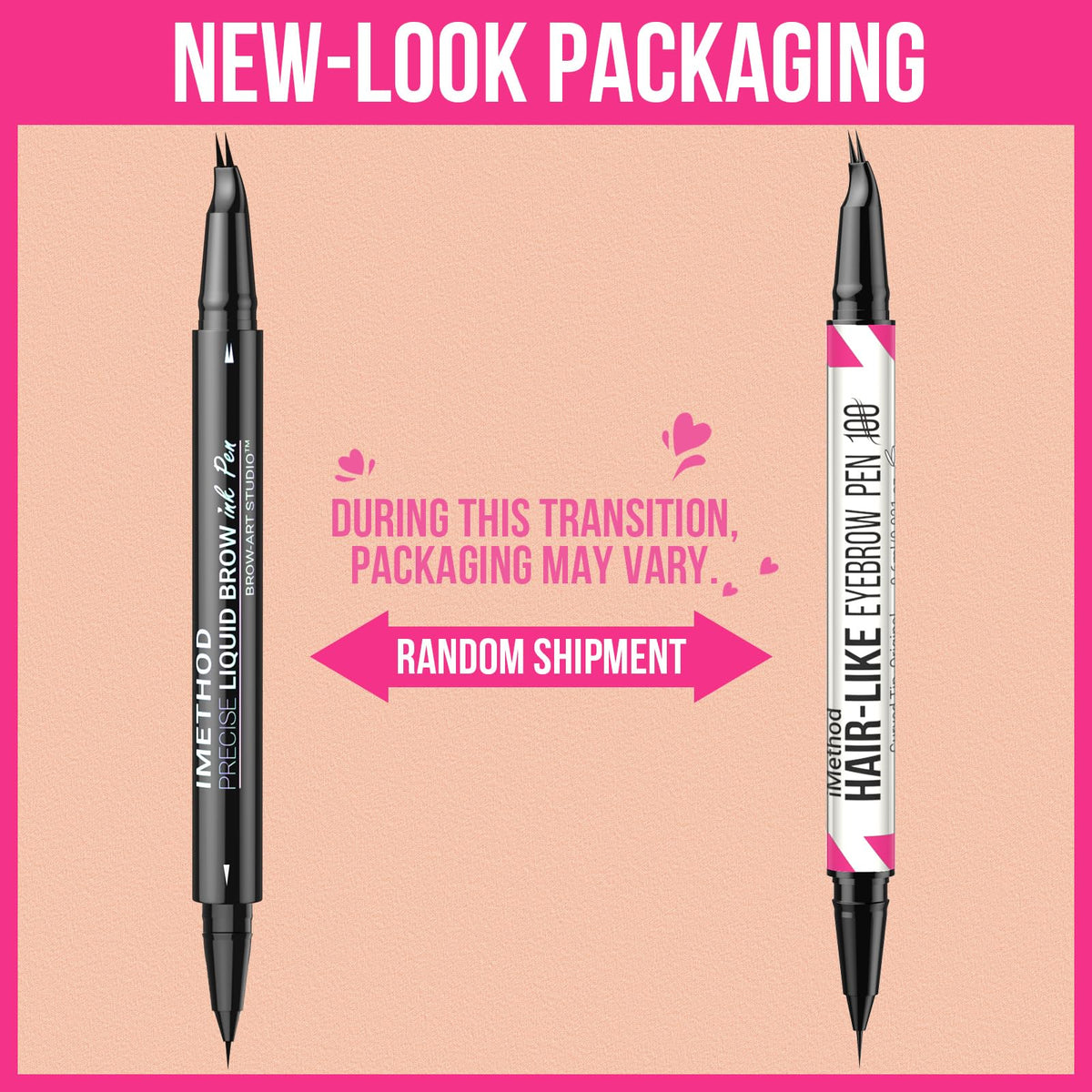 iMethod Curved Eyebrow Pen easy-glide application for quick brows