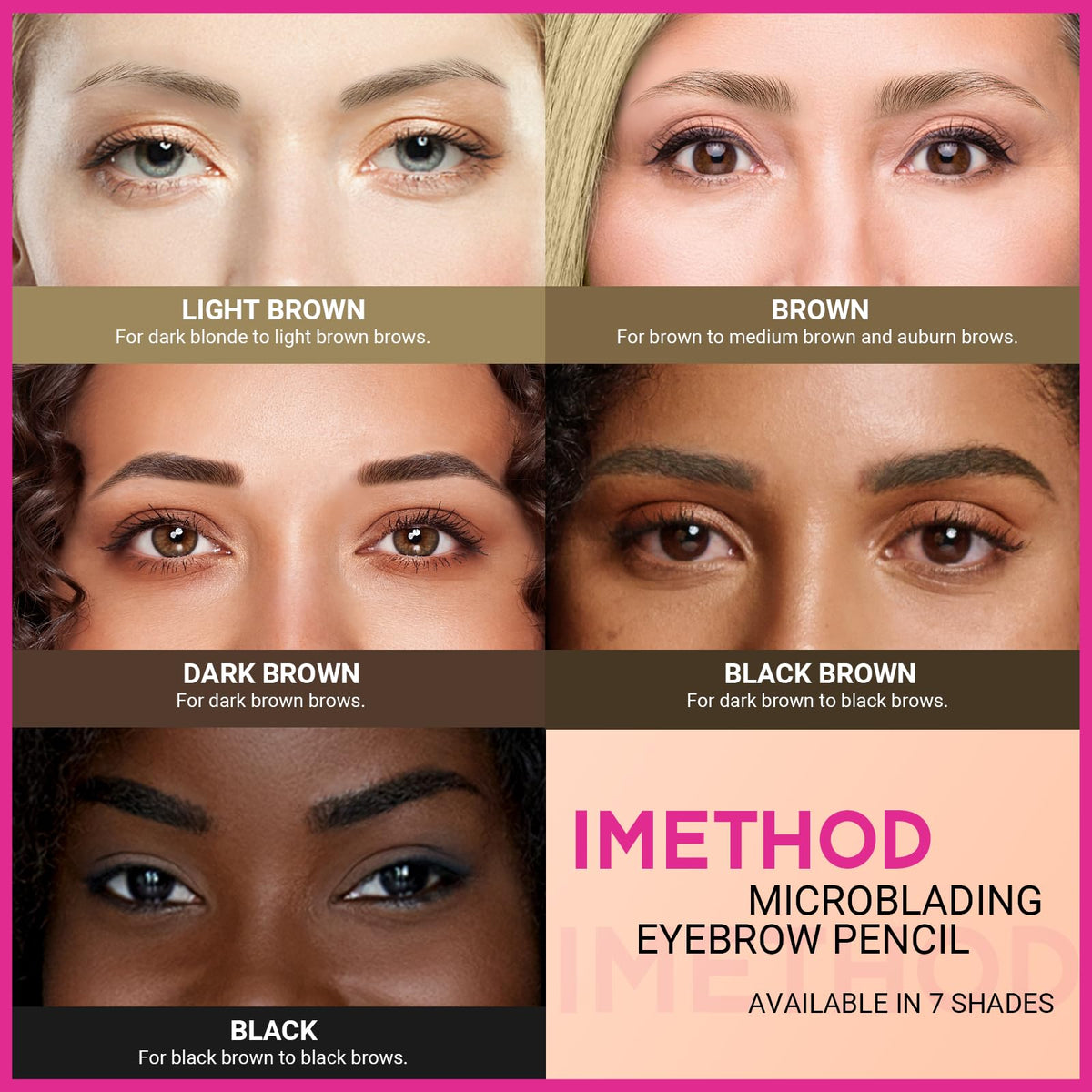 iMethod Dark Grey shade suits a range of hair tones for natural looks.