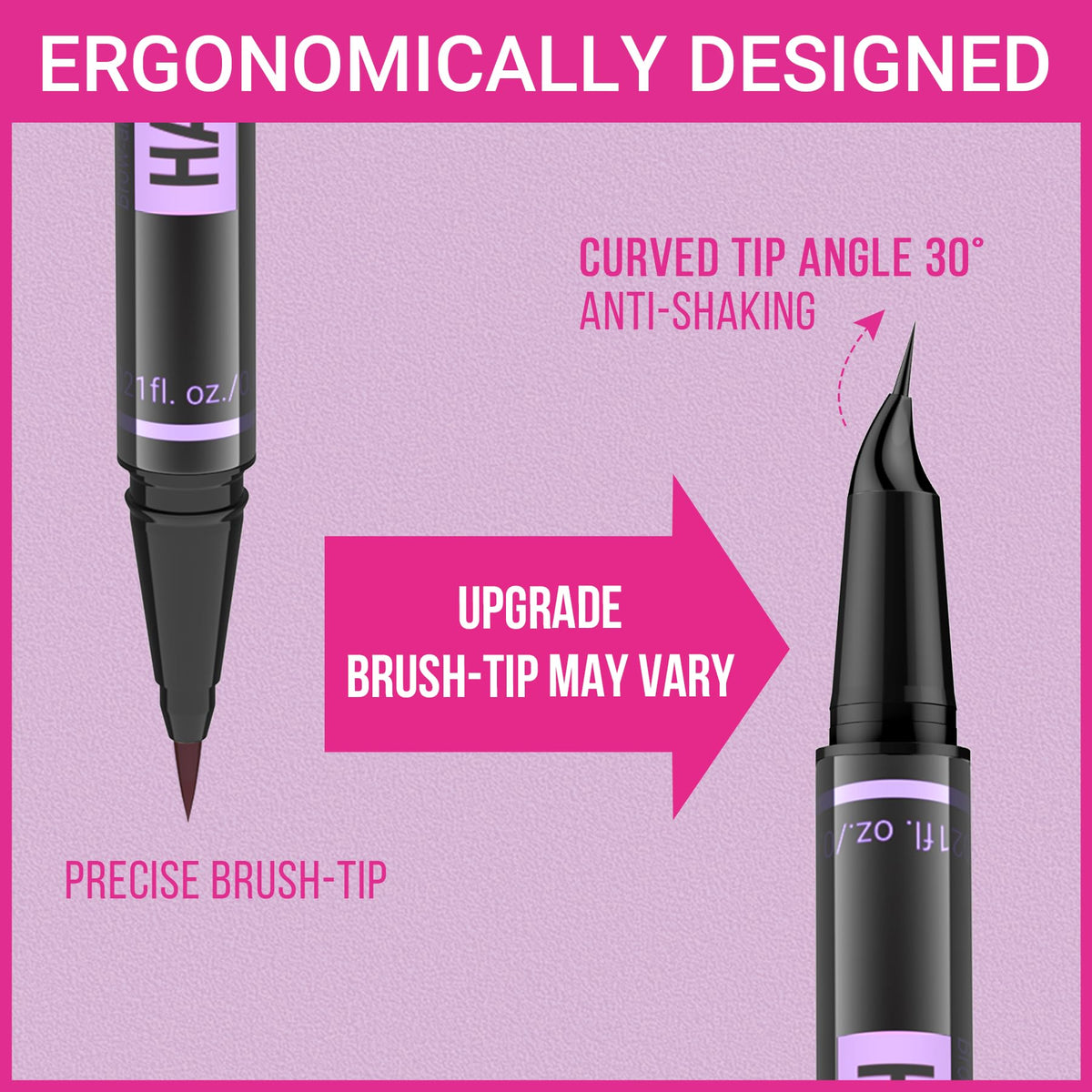 iMethod Eyebrow Pen easy to use for quick brow touch-ups on the go.