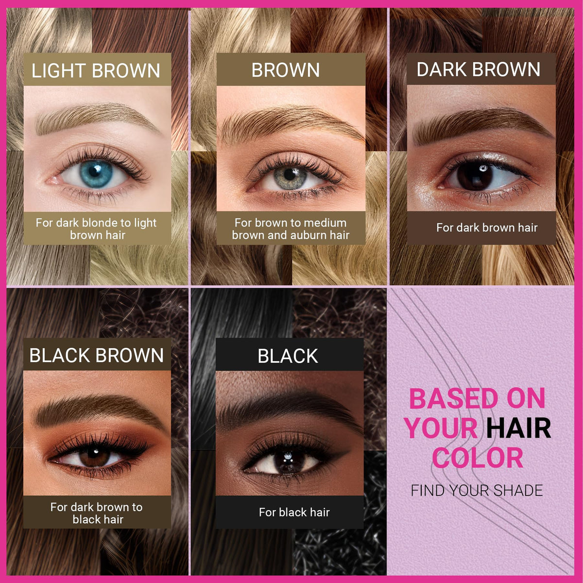 iMethod Eyebrow Pen smudge-proof finish stays put throughout the day.