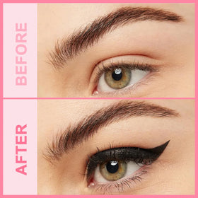 iMethod Liquid Eyeliner thick-tip wing close-up for bold looks