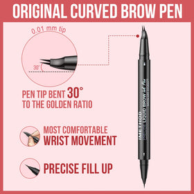 iMethod Portable brow pen fits easily into any purse.