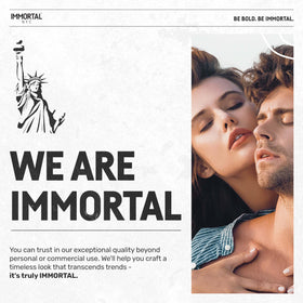 Immortal NYC Chaos is suitable for men, women, and kids seeking flexible hold.