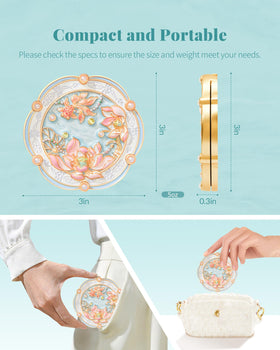 Imperblooms 3D relief detail enhances tactile appeal