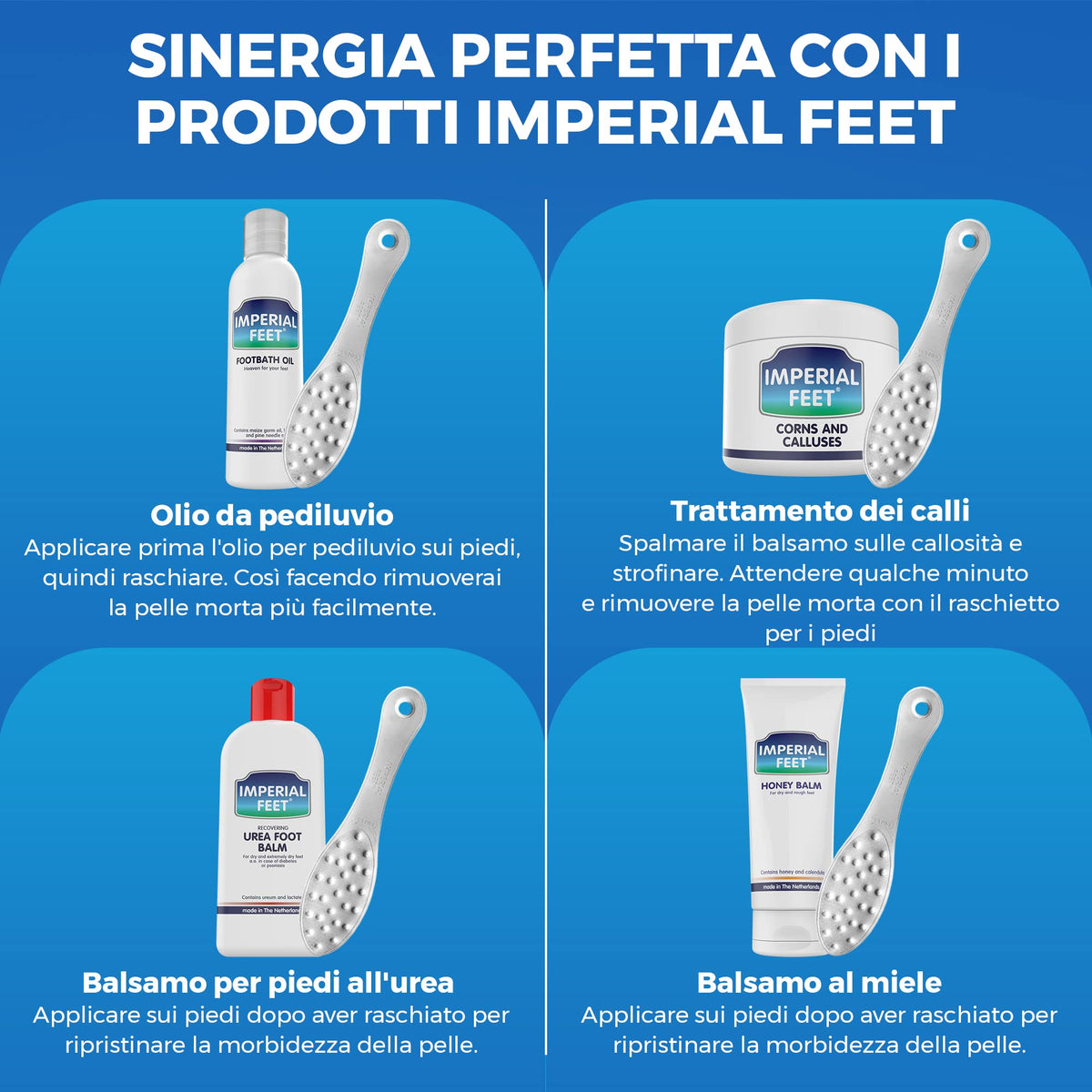 Imperial Feet sterilizable cleaning friendly foot care tool