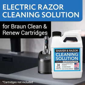 IMPRESA works with Braun Clean & Renew cartridges for easy refills
