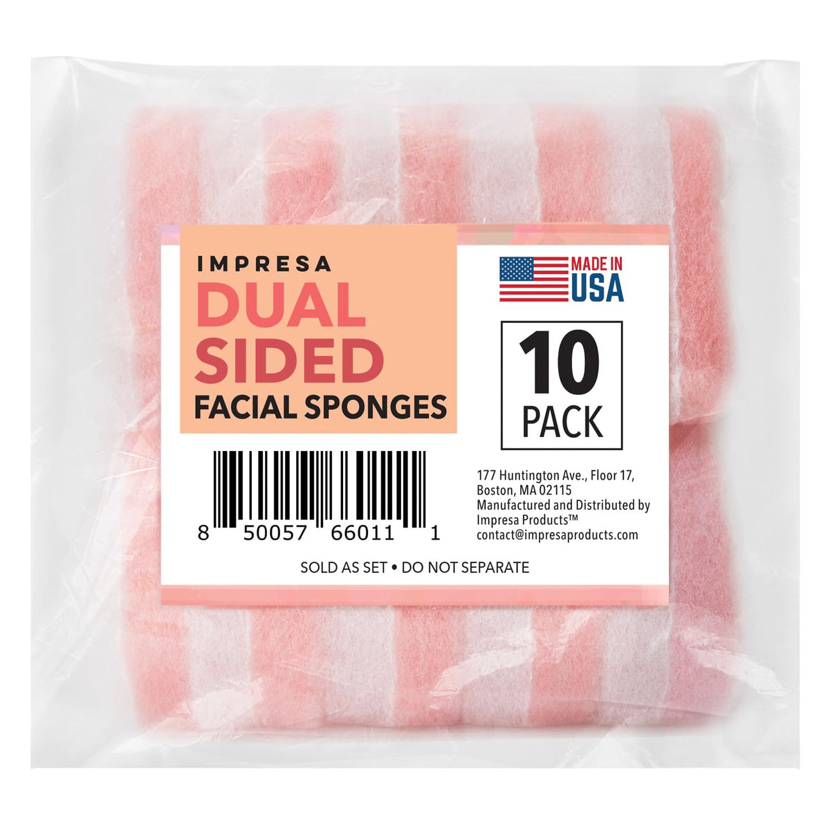 IMPRESA pads drying naturally after cleansing for longevity
