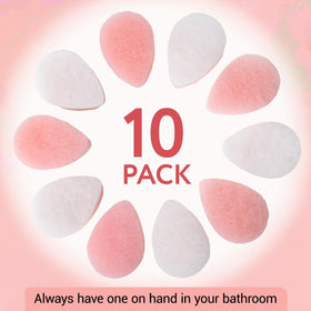 IMPRESA pad in use with cleanser for thorough cleansing on face