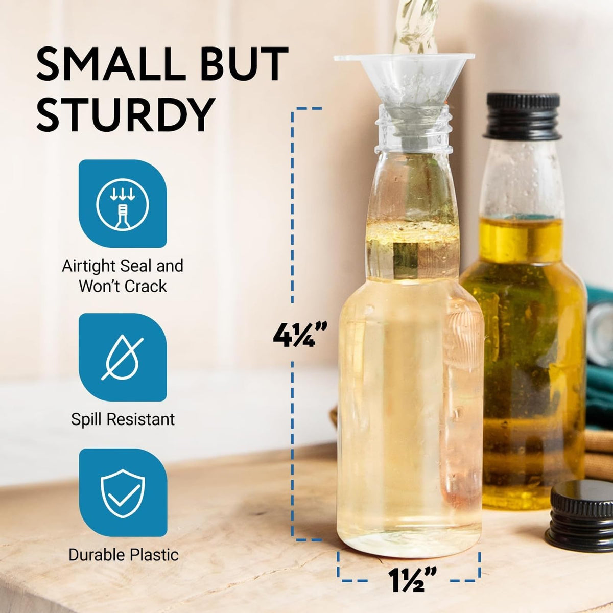 IMPRESA party-favor mini bottles add festive flair to celebrations.