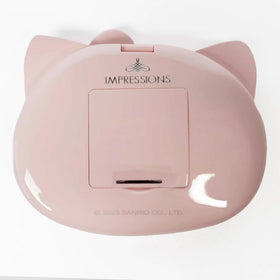 Impressions Vanity Hello Kitty compact mirror 2x magnification for precise eyeliner and mascara