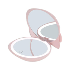 Impressions Vanity Hello Kitty compact mirror with touch dimmer for customizable brightness