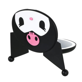 Impressions Vanity Kuromi figural design adds playful style while you apply makeup.