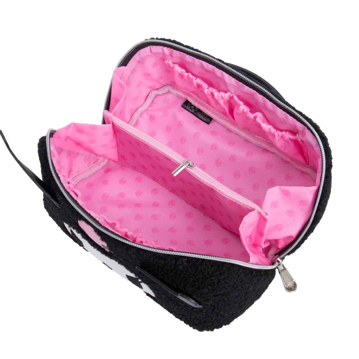 Impressions Vanity Kuromi sherpa fabric texture adds cozy premium feel.