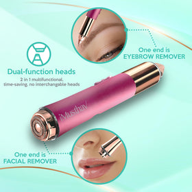 iMusthav 18K gold-plated blade protects sensitive skin during trimming