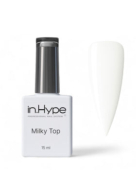 IN.HYPE Color Gel Top Coat gloss finish enhances depth and shine for every gel manicure.