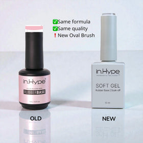 IN.HYPE N.HYPE Elastic Base brush-stroke close up showing easy self level