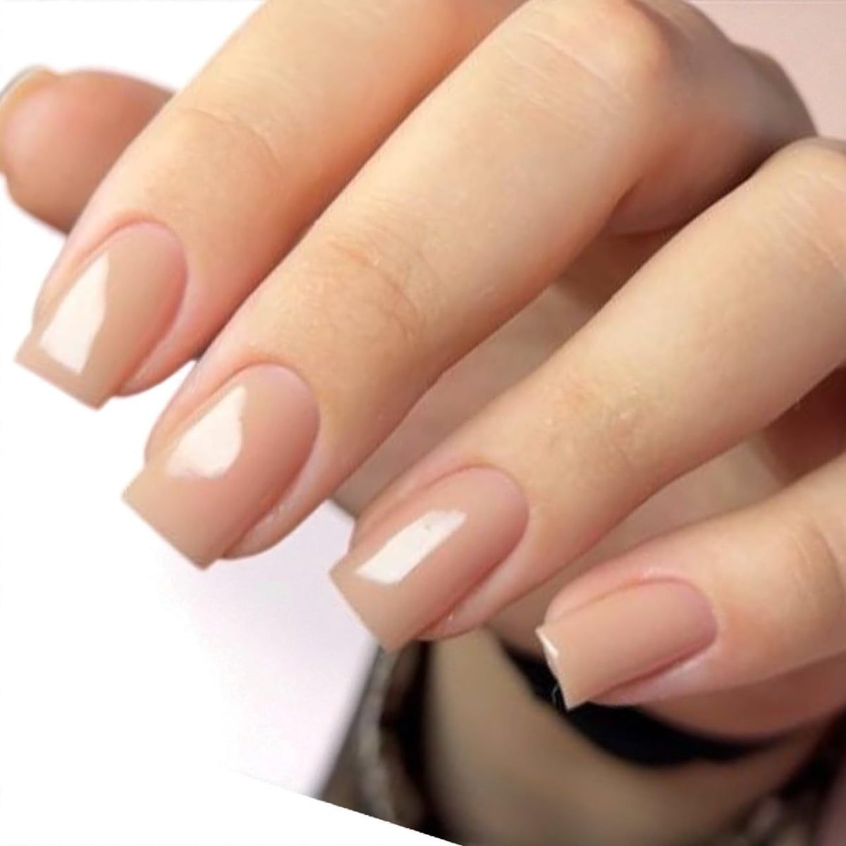 IN.HYPE camouflage gel with base coat recommendation for stronger adhesion on thin nails