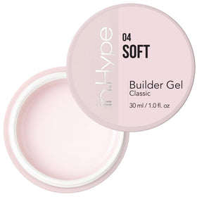 IN.HYPE UV/LED hard builder gel for nail extension with smooth sculpting