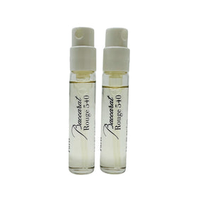 In1mart Baccarat Rouge 540 sample vial front view for travel testing