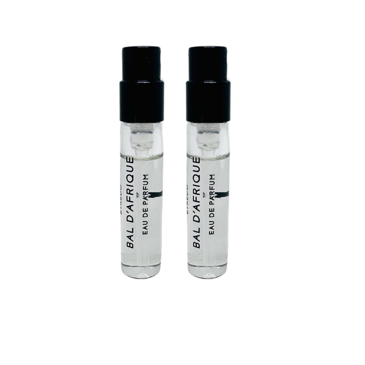 In1mart Bal D’Afrique sample vial 2ml for travel testing of a woody floral unisex fragrance