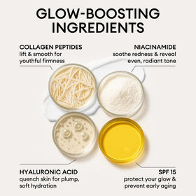 Routine skincare setup with Inblair Elevate Cream and products.