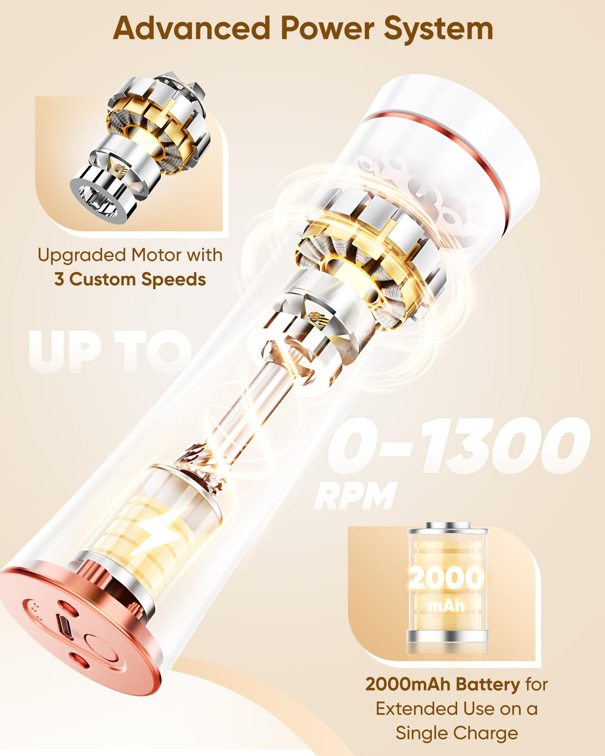 Incamity USB Charging Cable for convenient cordless charging