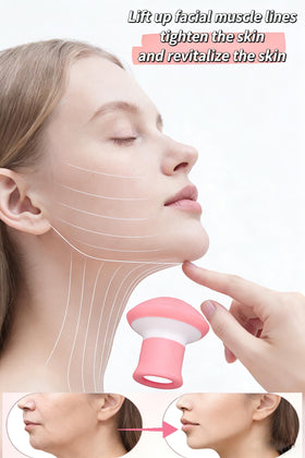 INCANDESCO facial yoga device activates muscles for a toned look.