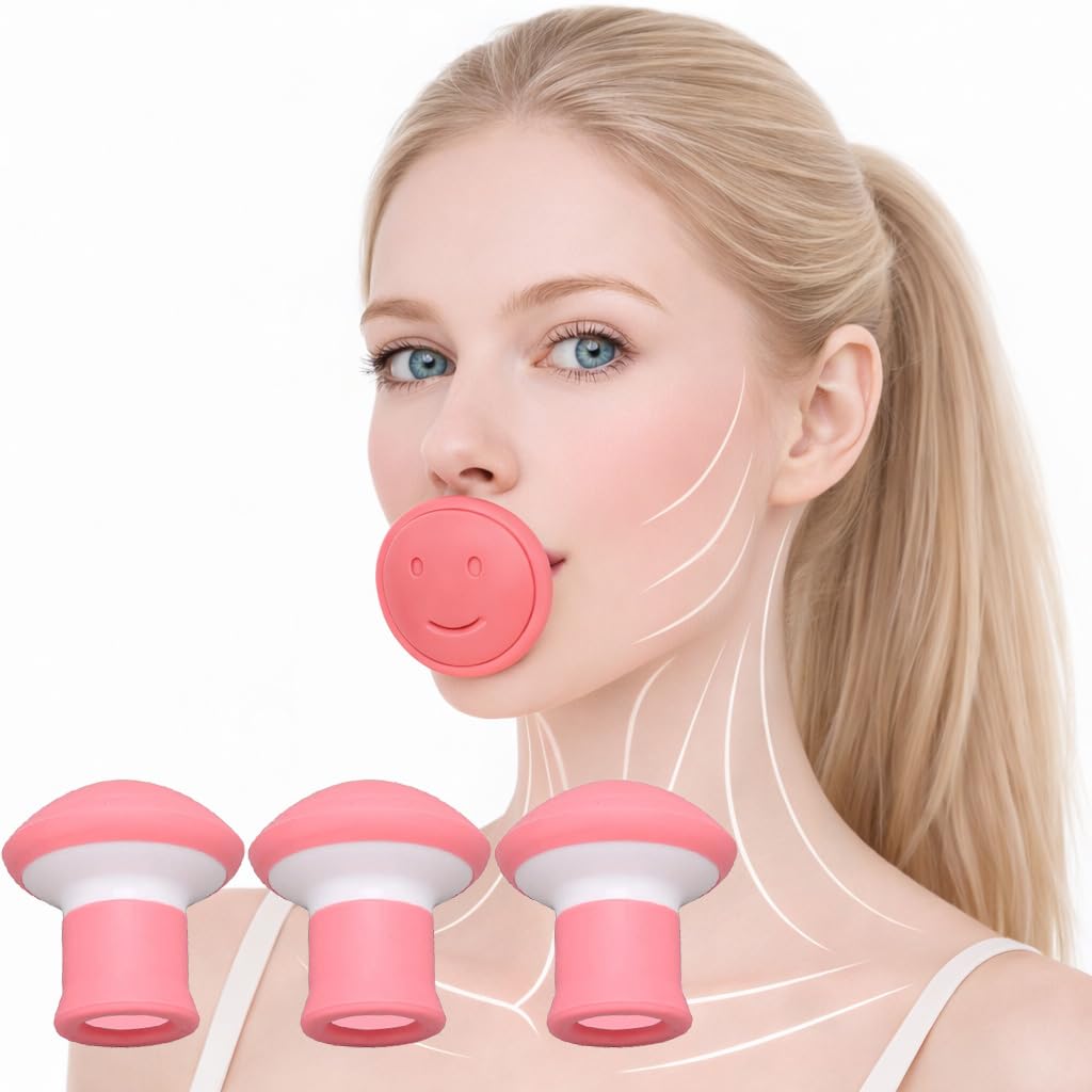 INCANDESCO jaw exerciser compact for on-the-go jawline sculpting and facial toning.